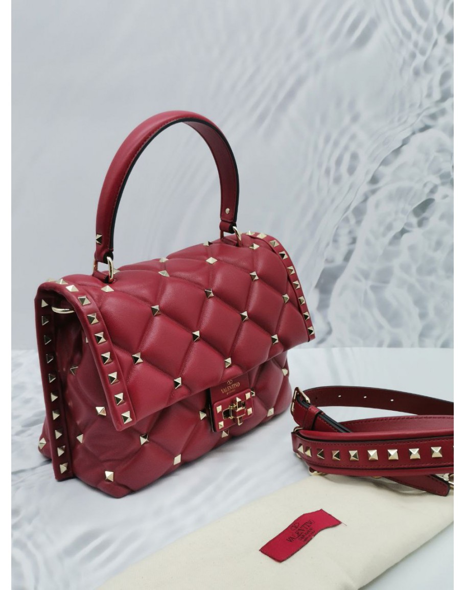 Valentino garavani candystud leather shoulder clearance bag